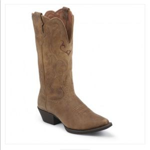 Women's Western Justin Boots - Tan Puma